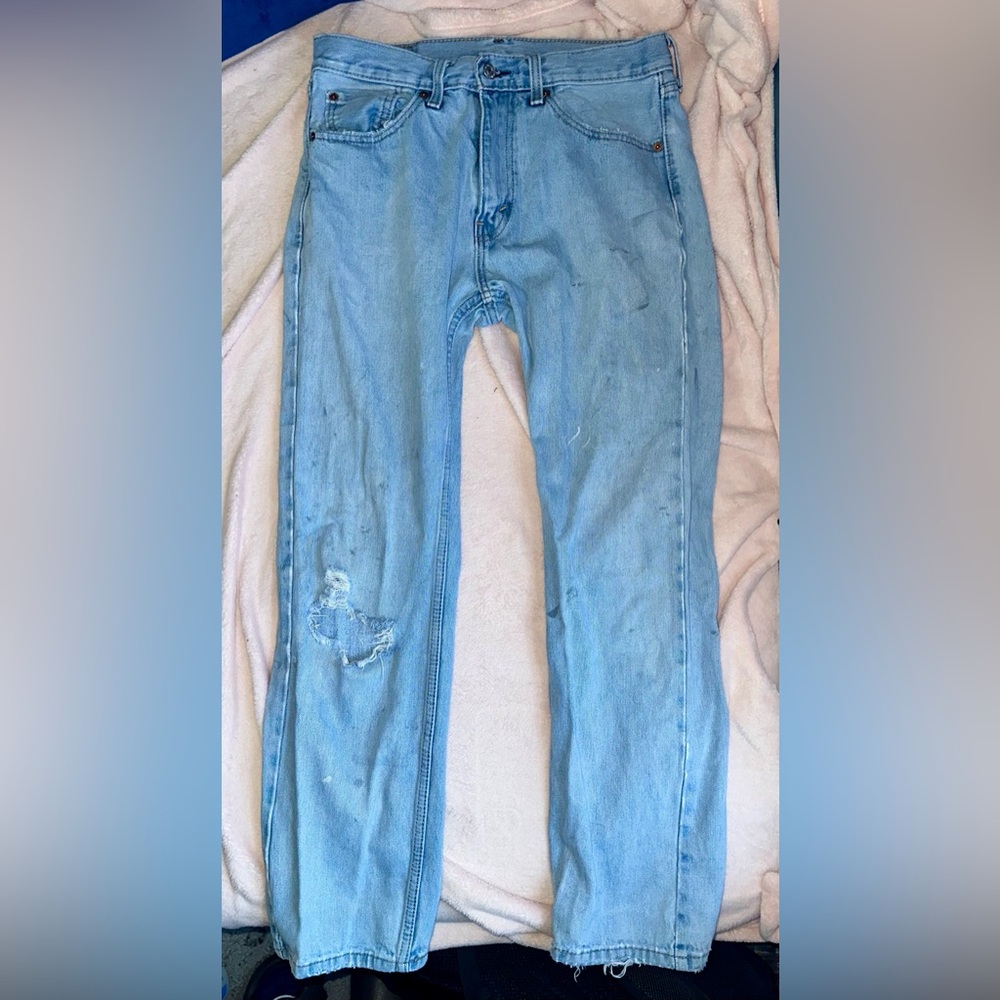 Levi's Strauss 505 Blue Jeans (Size 32/30)